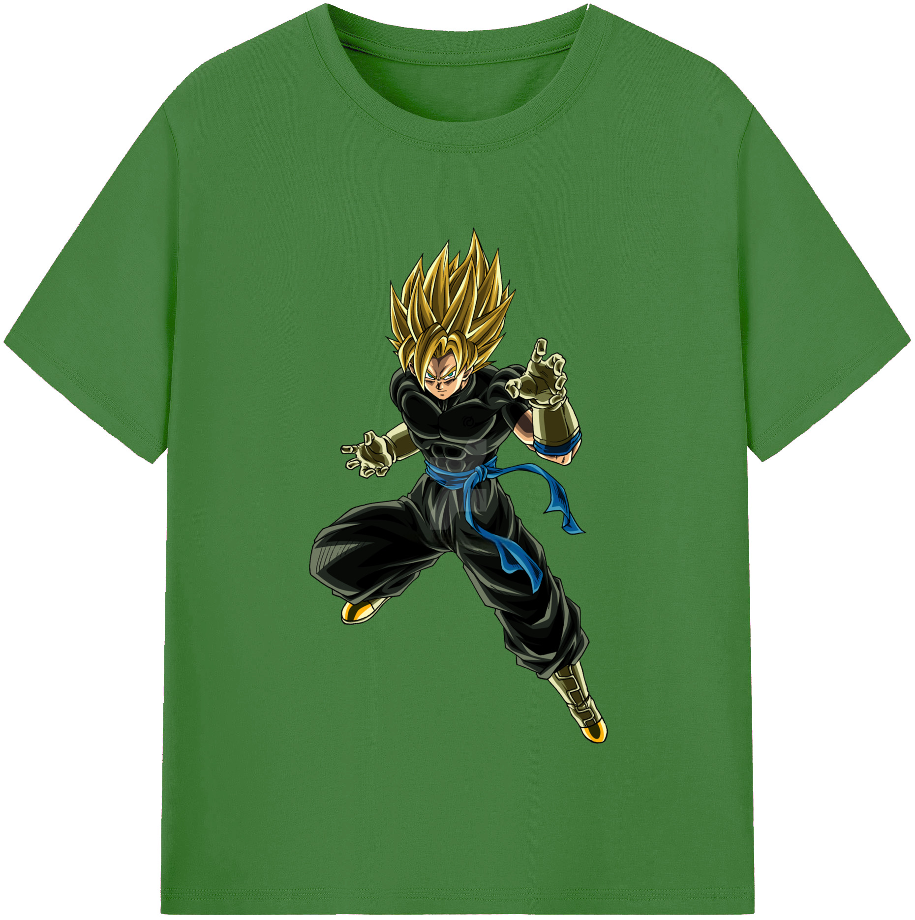 （画像用） ドラゴンボール ベジット DRAGON BALL Vegetto レディースカジュアルプリントTシャツ（綿100％）
